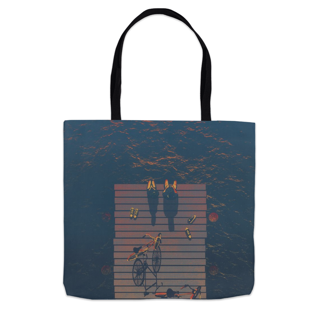 Shorter Days, Long Shadows Tote Bag