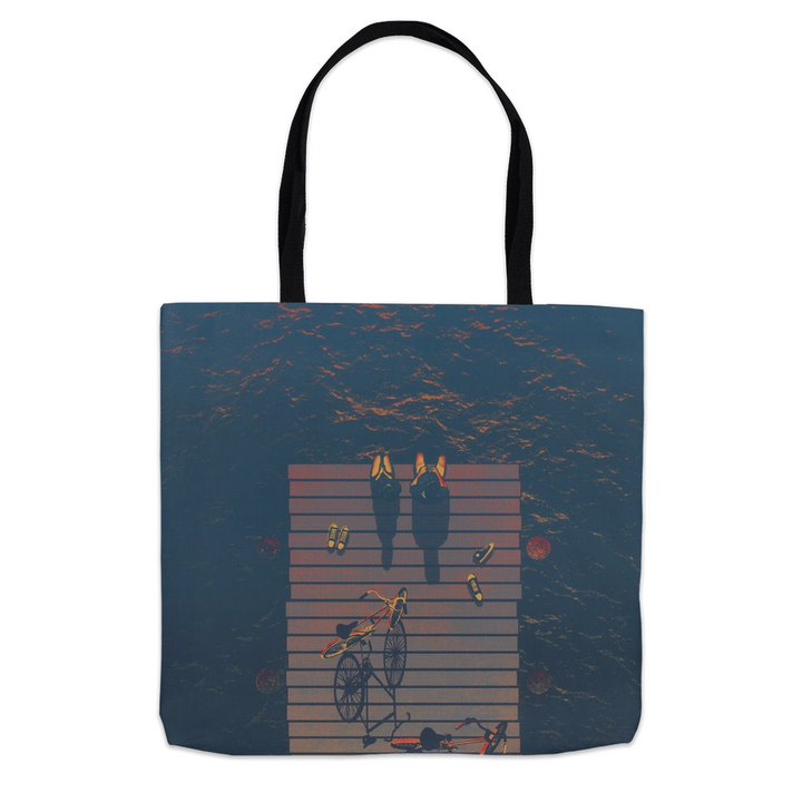 Shorter Days, Long Shadows Tote Bag