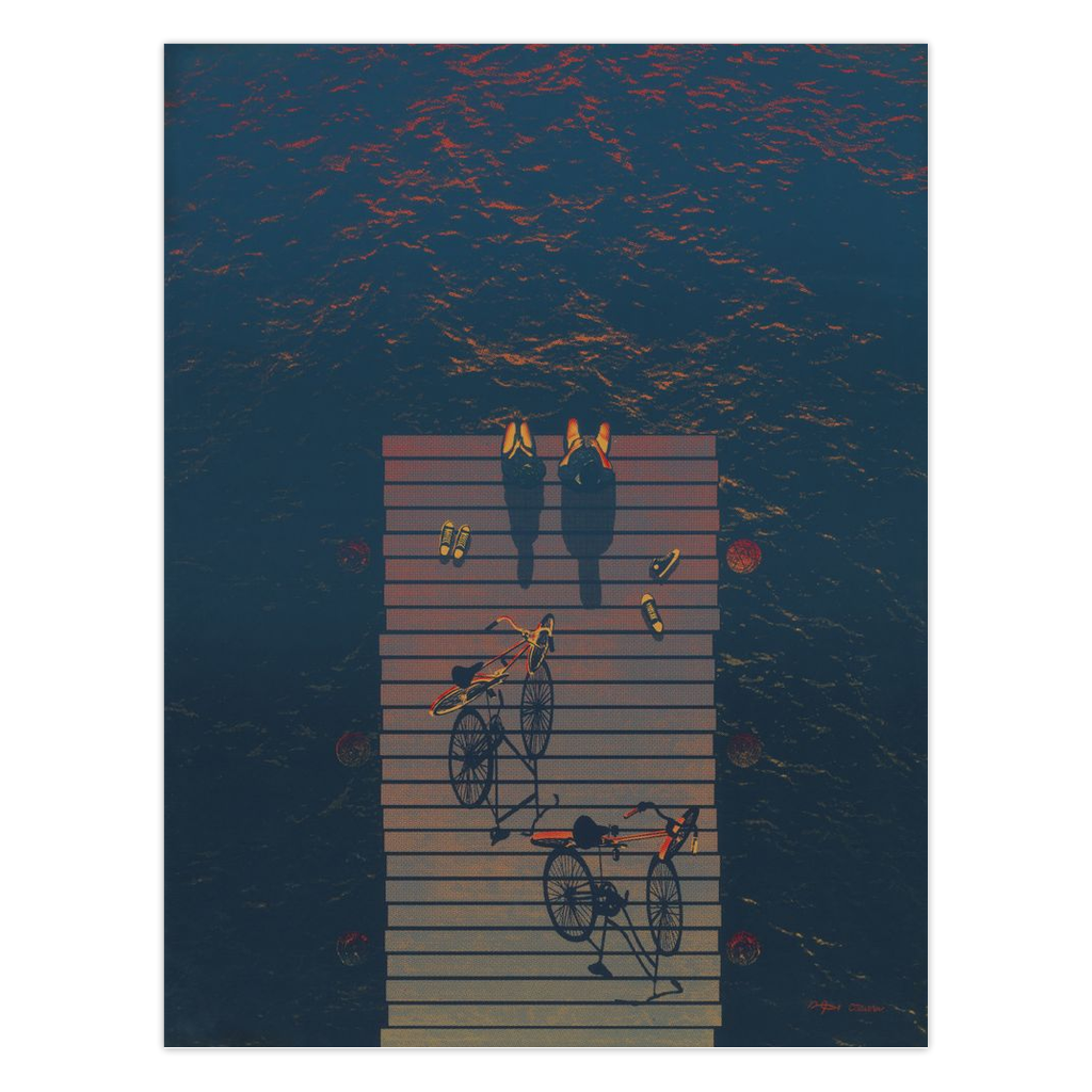 Shorter Days, Long Shadows Greeting Cards