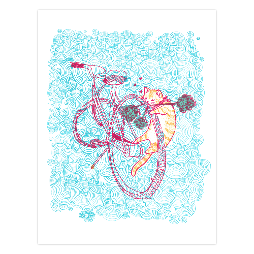 Bebe The Saboteur Greeting Cards