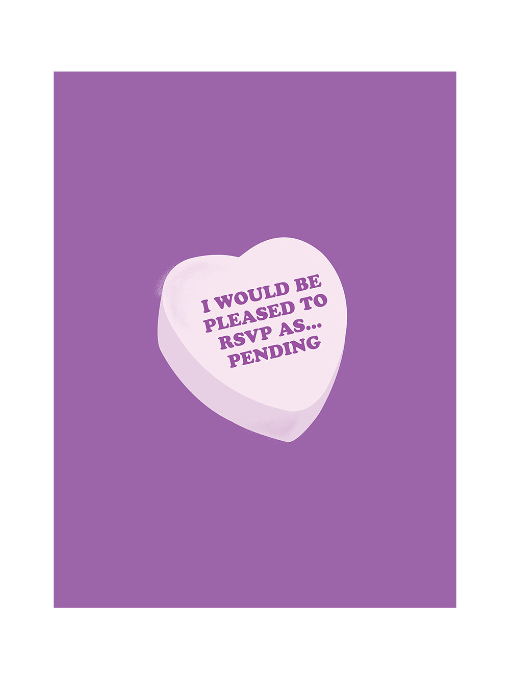 I Would Be Pleased to RSVP As... Pending