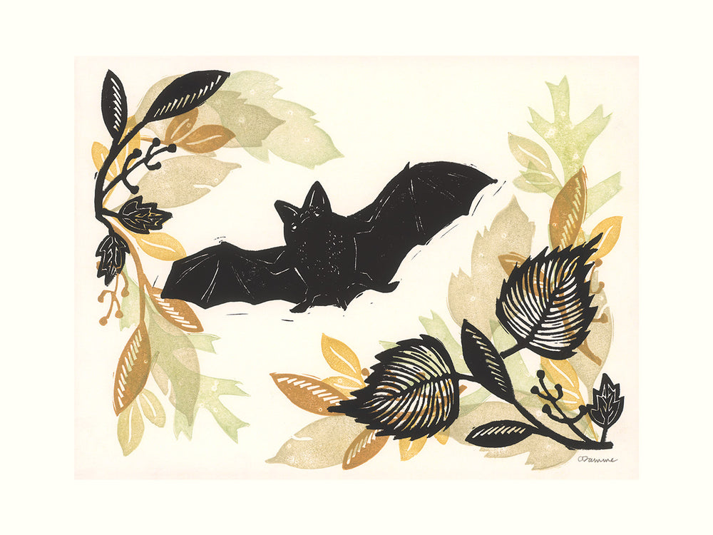 Friendly Fluttering Bat