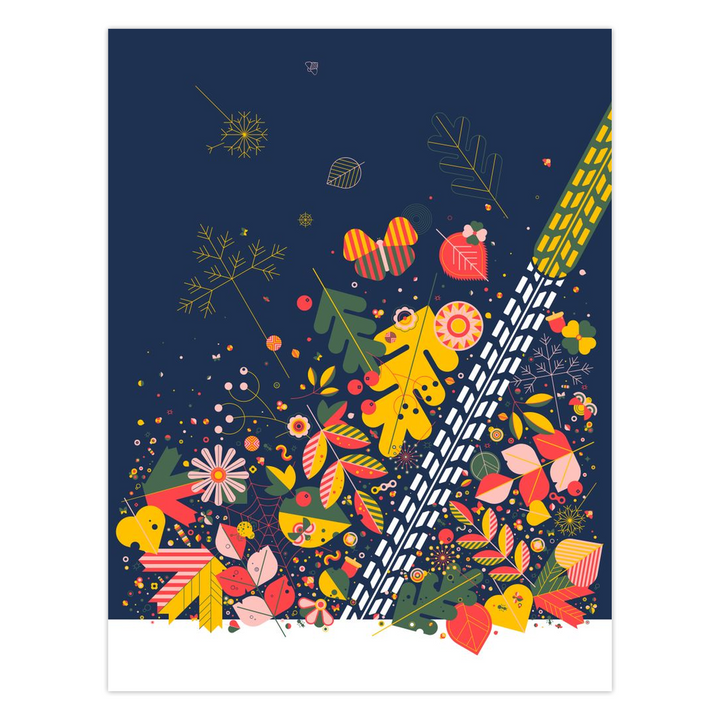Fall Trail Greeting Cards