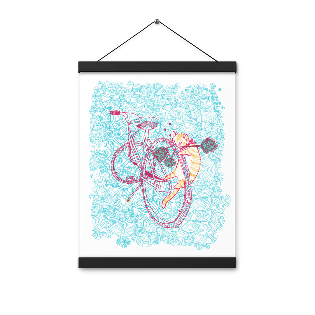 Bebe the Saboteur Print with Hanger