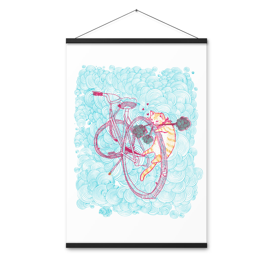 Bebe the Saboteur Print with Hanger