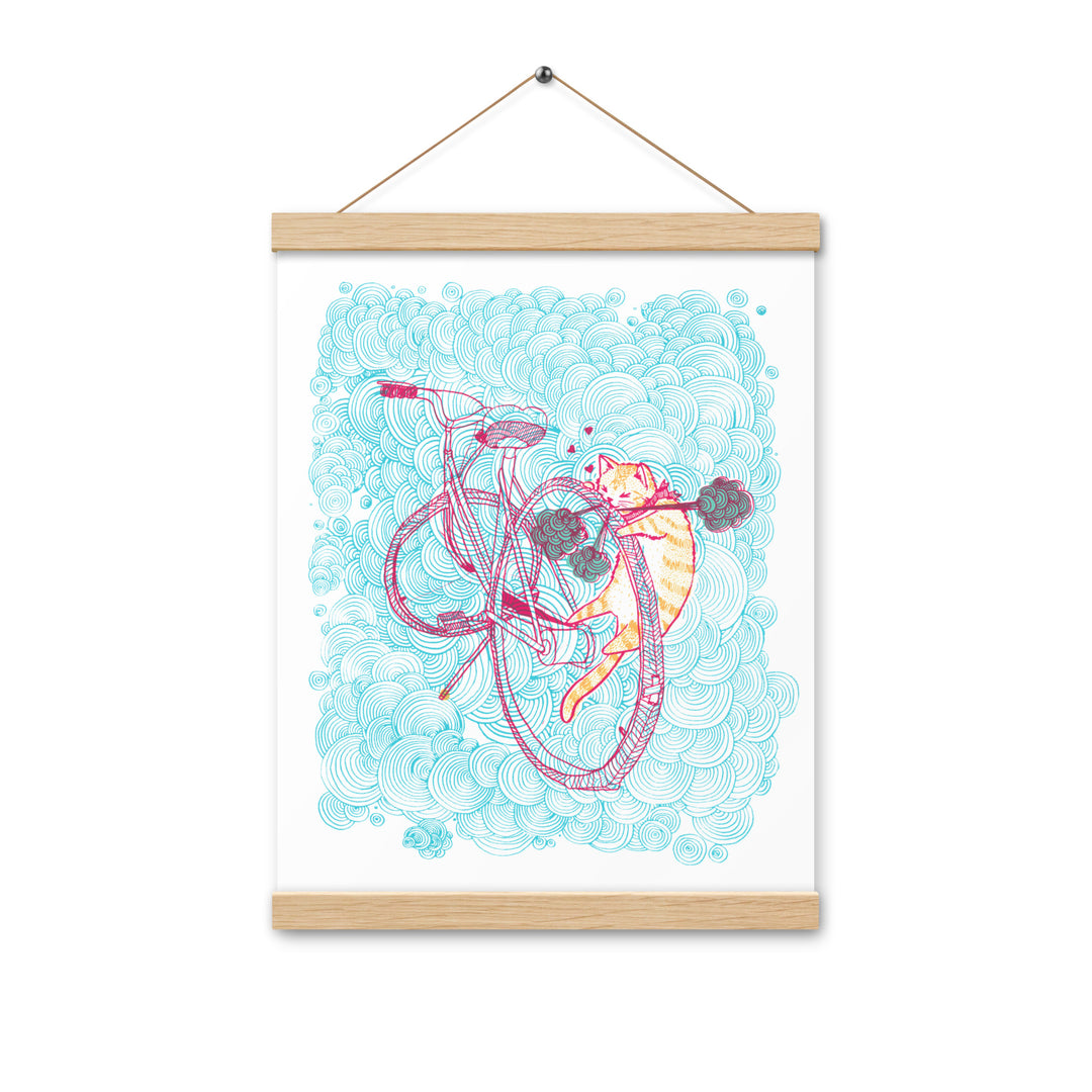 Bebe the Saboteur Print with Hanger