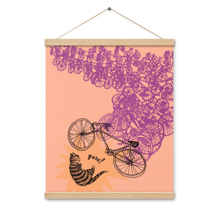 Bebe the Destroyer Print with Hanger