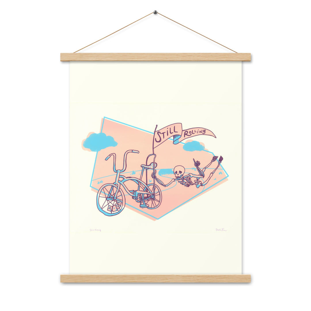 Still Rolling Print with Hanger