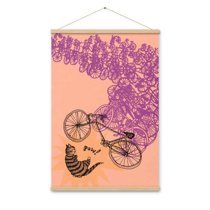 Bebe the Destroyer Print with Hanger