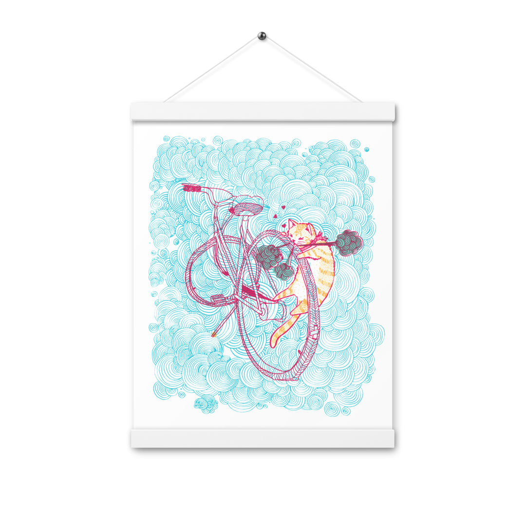 Bebe the Saboteur Print with Hanger