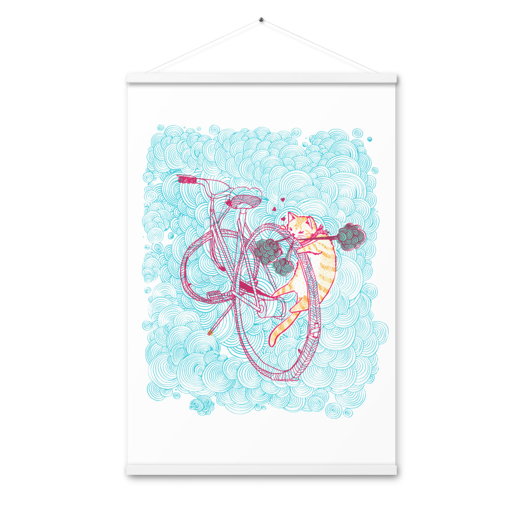 Bebe the Saboteur Print with Hanger