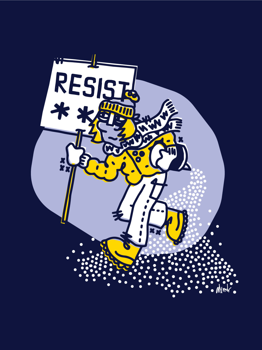 salt melts ice - RESIST
