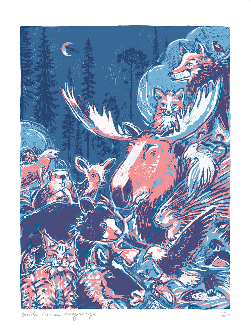 Gitche Gumee Owayseug (Lake Superior Animals)