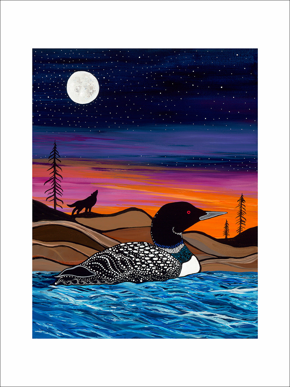 Twilight Voyageur Loon
