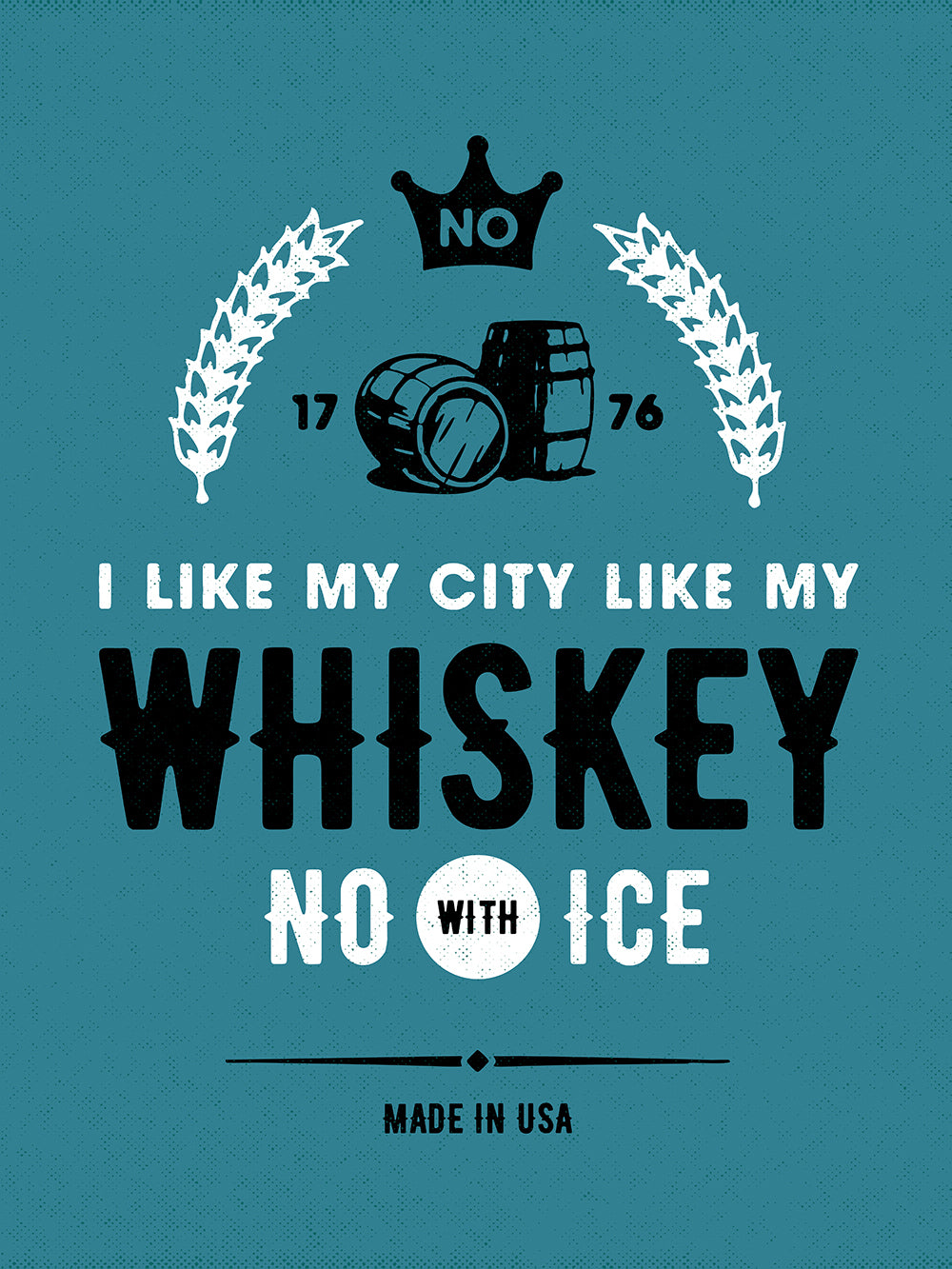 Whiskey, No ICE